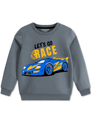 Cute & Warm Fleece Sweatshirt for Boys