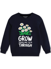 Growth Mindset Sweatshirt For Girls
