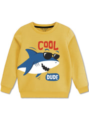 Cool Dude Shark Sweatshirts For Boys