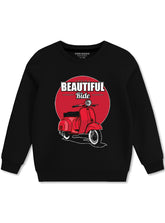 Life is Beautiful With Scooter Ride Sweatshirts For boys