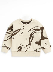 Comfort Fit Commando Art Sweatshirt for Kids