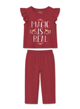 Girls Magic Is Real Frill Sleeve Set
