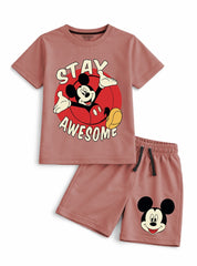 Boys Stay Awesome Co Ord Set