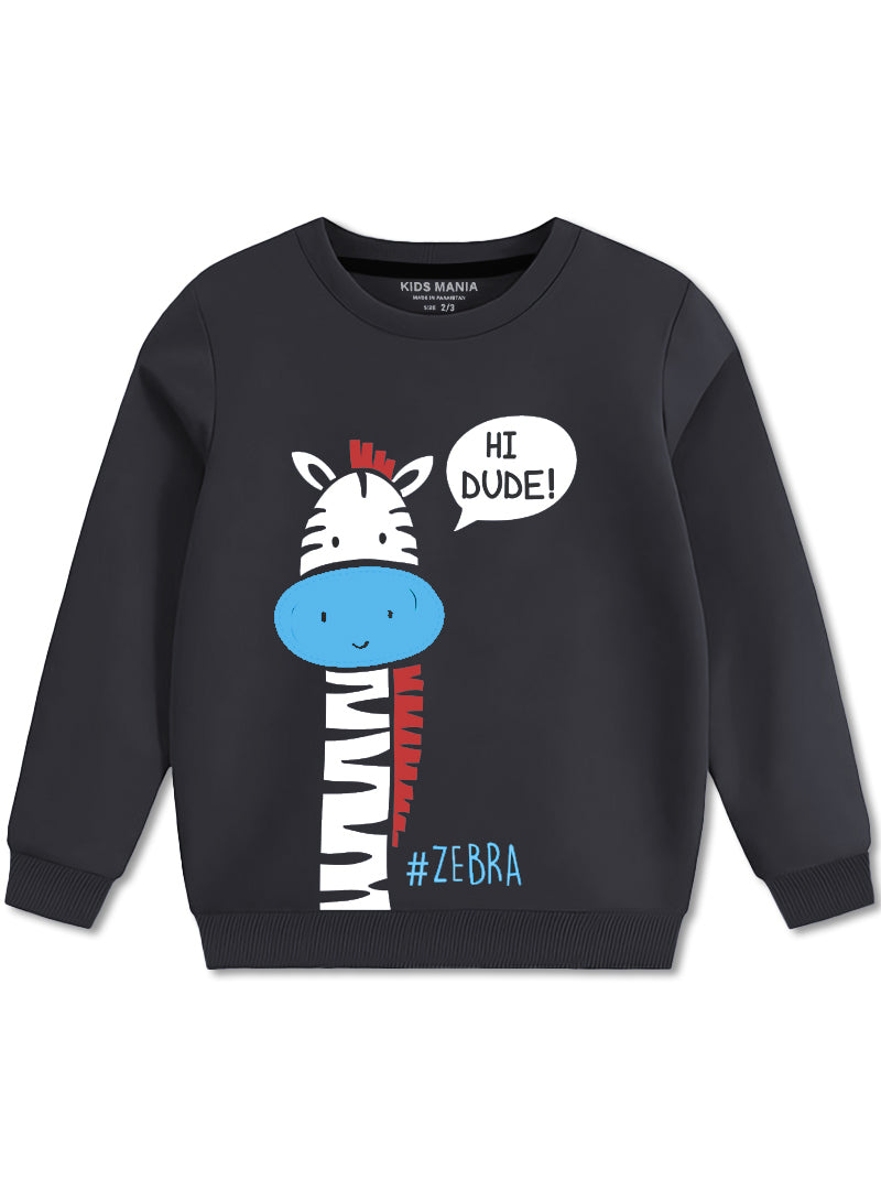 Soft Fleece Sweatshirt For Boys