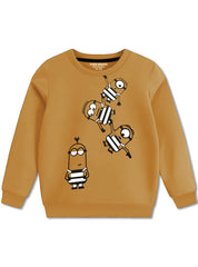 Boys Minion Fleece Sweatshirt
