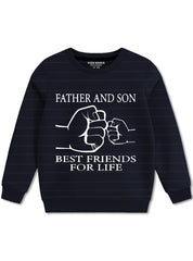 Father and Son Best Friends For Life Boys Sweatshirts