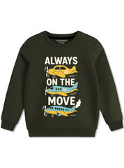 Always on The Move Sweatshirt For Boys