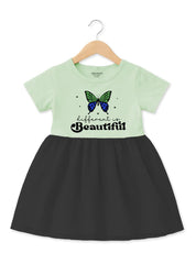 Girls Different Is Beautiful Butterfly Dress