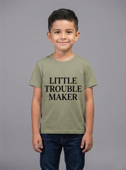 Boys Little Trouble Maker Tee