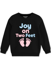 Joyful Steps Fleece Sweatshirt For Kids