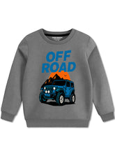 Off Road Jeep Adventure Warm Sweatshirt For Boys