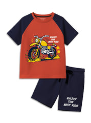 Boys Enjoy The Best Ride Co Ord Set