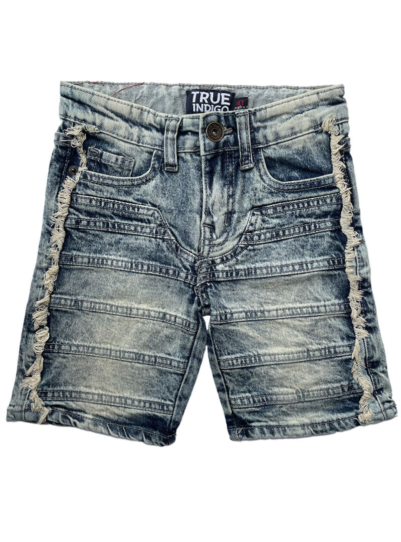 Stretchable denim shorts for boys