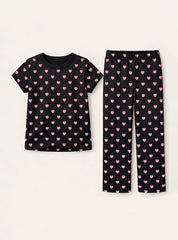 Girls Sweet Hearts Lounge Set