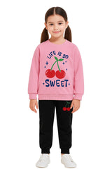 Girls tracksuit for winter