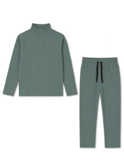 Kids Eucalyptus Rib Thermal Set