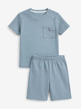 Boys Pocket Style Co Ord Set