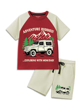 Boys Adventure Buddies T Shirt Shorts Set