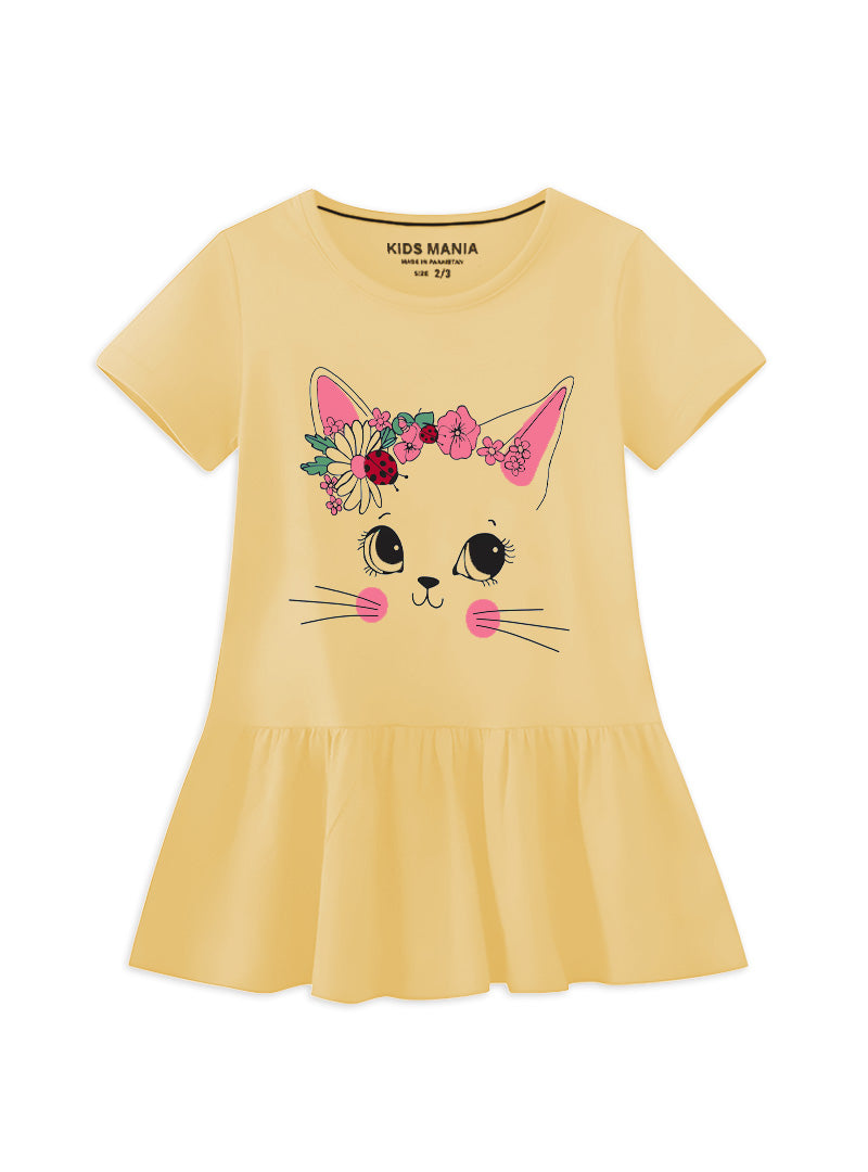 Comfy Cotton Frock for Girls