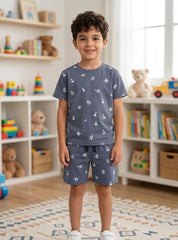 Boys Sailor Quest Short Set