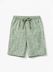 Boys Geo Pattern Shorts