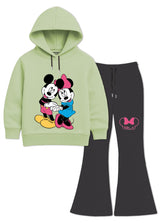 Mickey & Minnie Hoodie Set