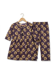 Girls Vintage Bloom Peplum Set