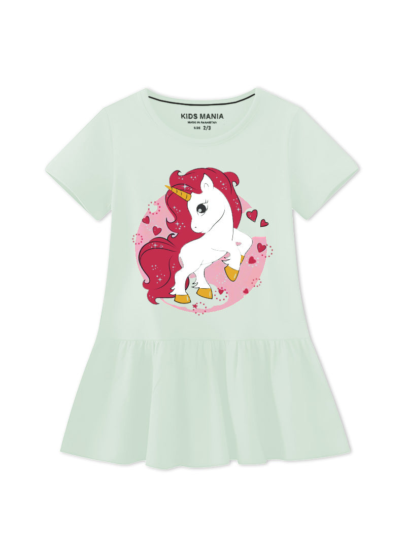 "Comfy Cotton Frock for Girls