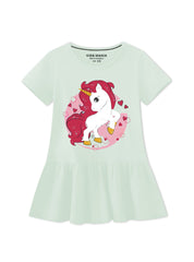 "Comfy Cotton Frock for Girls