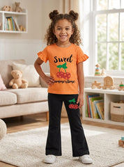 Girls Sweet Summertime Flared Co-ord Set