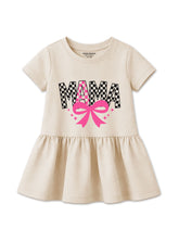 Girls Mama Bow Peplum Top