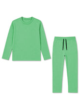 Mint Breeze Rib Lounge Set