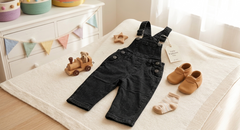 Little Explorer Denim Dungaree