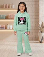 Girls Winter Hoodie Set Minty Minnie