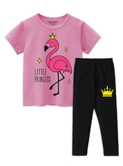 2 Piece Girls Little Princess Cotton Set