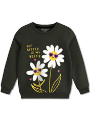 Cozy Winter Fleece Sweatshirt for Girls