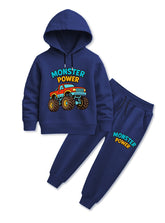 breathable winter fleece tracksuit for boys