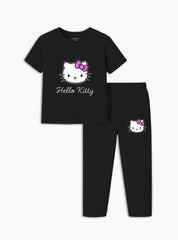 Girls Hello Kitty Graphic Co Ord Set