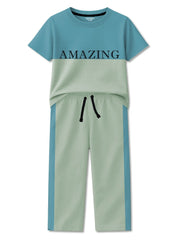 Boys Amazing Color Block Tracksuit