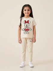 Girls Minnie Graphic Co Ord Set