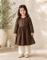 Girls Peplum Trouser Set