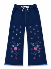 Girls Wide-Leg Jeans Twilight Blossom