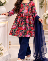 Girls Floral 3-Piece Suit