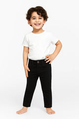 Jet black Boys Jeans Pant