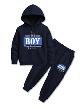 breathable winter fleece tracksuit for boys