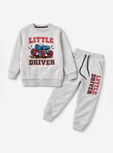 Little Driver Tracksuit For Boys