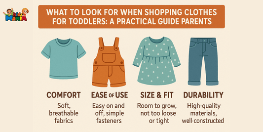 What to Look for When Shopping Clothes for Toddlers: A Practical Guide for Parents