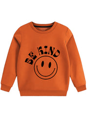 Sweatshirt - Be Kind (Emoji)