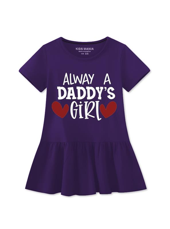 Alway A Daddy's Girl Soft Cotton Frock