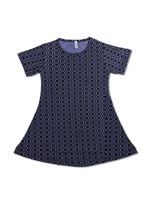 Dark orchid Frock for Girl